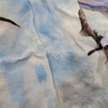 【中古品】【メンズ】 RHUDE ルード BLUE SHARK HAWAIIAN S/S SHIRT ハワイアン ショートスリーブ シャツ 半袖 トップス 142-260208-as-18-izu サイズ：S カラー：ブルー系 万代Net店