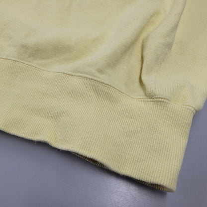 【中古品】【メンズ】 ANATOMICA アナトミカ VOICES LOGO FREEDOM SLEEVE SWEAT SHIRT スウェットシャツ トレーナー 長袖 トップス 140-260209-as-02-izu サイズ：M カラー：イエロー 万代Net店