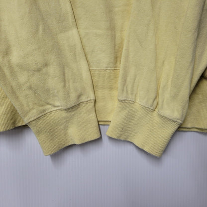 【中古品】【メンズ】 ANATOMICA アナトミカ VOICES LOGO FREEDOM SLEEVE SWEAT SHIRT スウェットシャツ トレーナー 長袖 トップス 140-260209-as-02-izu サイズ：M カラー：イエロー 万代Net店