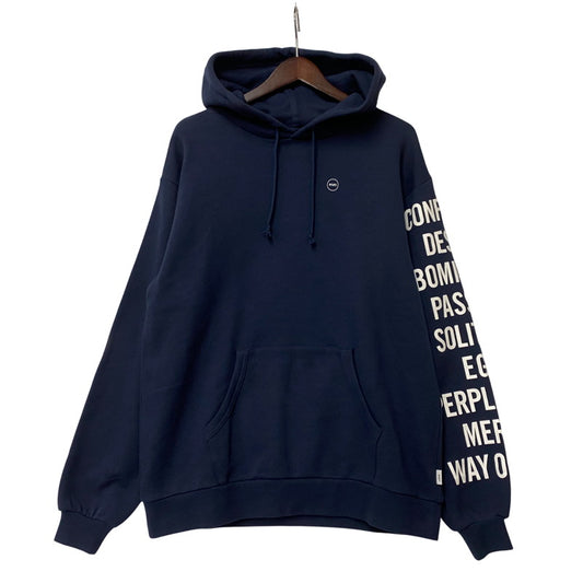 【中古品】【メンズ】 182ATDT-HP02S INGRETIENTS SCREEN SWEAT HOODIE イングレディエンツ スクリーン スウェット フーディー トップス 長袖 142-260212-cs-01-izu サイズ：02 カラー：ネイビー 万代Net店