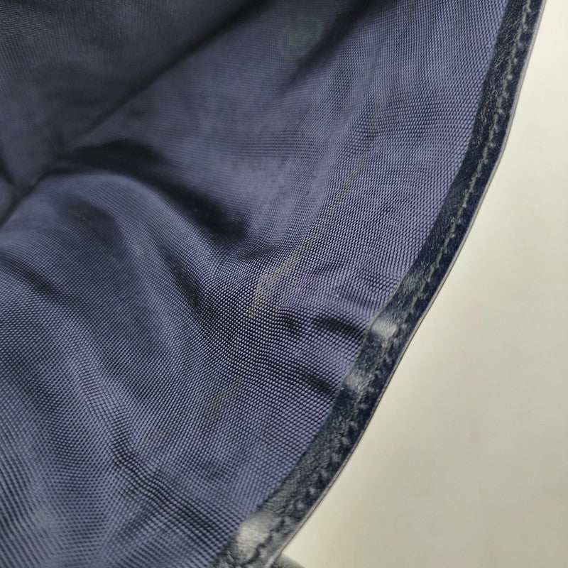 【中古品】【レディース】 CELINE セリーヌ C マカダム柄 ガマ口 財布 181-260206-kh-04-izu カラー：ネイビー系 万代Net店