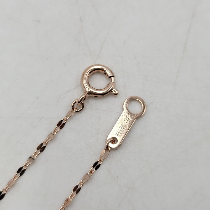 【中古美品】【レディース】 ４℃ ヨンドシー SLIVER HOLIDAY LIMITED NECKLACE SET シルバー ホリデー リミテッド ネックレス セット アクセサリー 193-260206-kh-05-izu カラー：ピンク系 万代Net店