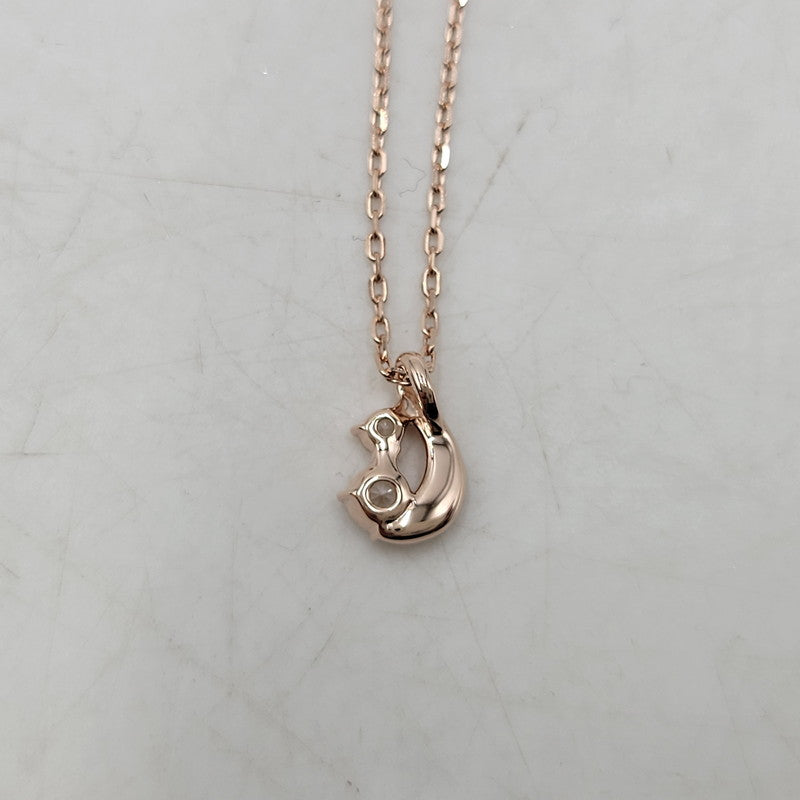 【中古美品】【レディース】 ４℃ ヨンドシー SLIVER HOLIDAY LIMITED NECKLACE SET シルバー ホリデー リミテッド ネックレス セット アクセサリー 193-260206-kh-05-izu カラー：ピンク系 万代Net店