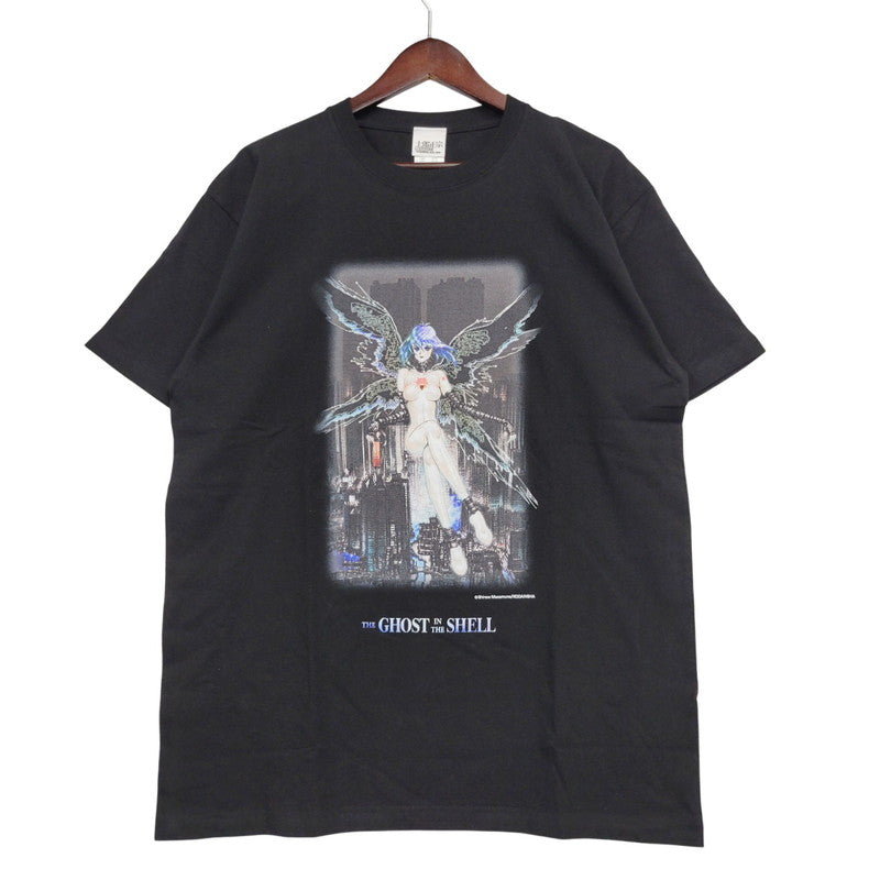 【中古美品】【メンズ】 GHOST IN THE SHELL ゴーストインザシェル S/S TEE ショートスリーブ Tシャツ 士郎正宗の世界展 攻殻機動隊B 半袖 トップス 142-260208-as-16-izu サイズ：XL カラー：ブラック 万代Net店