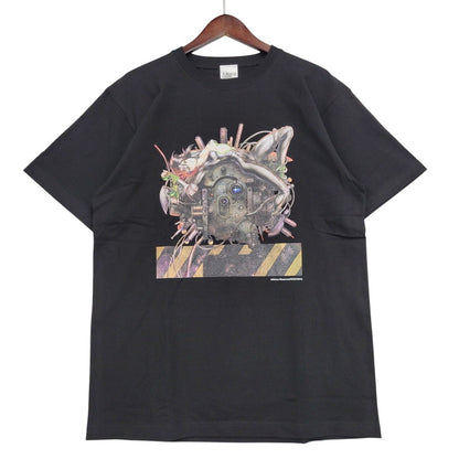 【中古美品】【メンズ】 GHOST IN THE SHELL ゴーストインザシェル S/S TEE ショートスリーブ Tシャツ 士郎正宗の世界展 攻殻機動隊D 半袖 トップス 142-260208-as-14-izu サイズ：XL カラー：ブラック 万代Net店