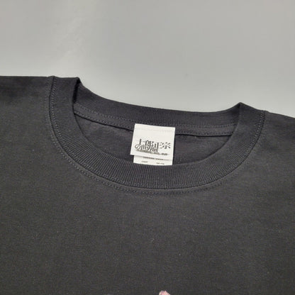 【中古美品】【メンズ】 GHOST IN THE SHELL ゴーストインザシェル S/S TEE ショートスリーブ Tシャツ 士郎正宗の世界展 攻殻機動隊D 半袖 トップス 142-260208-as-14-izu サイズ：XL カラー：ブラック 万代Net店