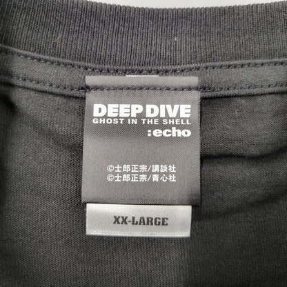 【中古美品】【メンズ】 GHOST IN THE SHELL ゴーストインザシェル MACHINE INTERFACE TEE Tシャツ 攻殻機動隊 半袖 トップス 142-260208-as-13-izu サイズ：XXL カラー：ブラック 万代Net店