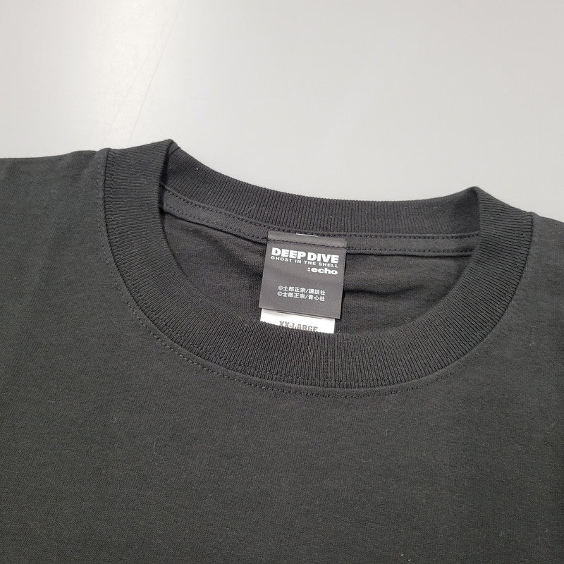 【中古美品】【メンズ】 GHOST IN THE SHELL ゴーストインザシェル MACHINE INTERFACE TEE Tシャツ 攻殻機動隊 半袖 トップス 142-260208-as-13-izu サイズ：XXL カラー：ブラック 万代Net店