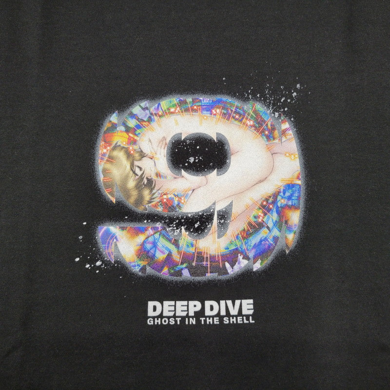 【中古美品】【メンズ】 GHOST IN THE SHELL ゴーストインザシェル MACHINE INTERFACE TEE Tシャツ 攻殻機動隊 半袖 トップス 142-260208-as-13-izu サイズ：XXL カラー：ブラック 万代Net店