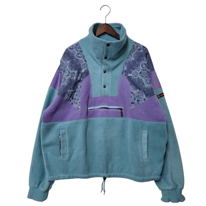 【中古品】【メンズ】 EIDER アイダー POLARTEC HALF BUTTON FLEECE JACKET ポーラテック ハーフボタン フリースジャケット フランス製 146-260209-as-05-izu サイズ：56 カラー：ブルー系 万代Net店