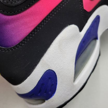 【中古品】【メンズ】 DV3353-001 AIR GRIFFEY MAX 1 LOS ANGELES エア グリフィー マックス 1 ロサンゼルス スニーカー 靴 160-260206-kh-07-izu サイズ：33 カラー：Black/Concord/Yellow Strike 万代Net店
