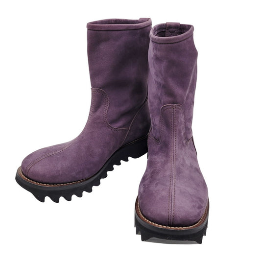 【中古品】【メンズ】 POROMIES BOOTS ブーツ 靴 164-260206-kh-08-izu サイズ：3 カラー：PLUM 万代Net店