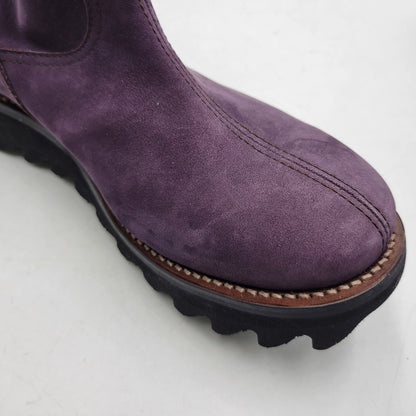 【中古品】【メンズ】 POROMIES BOOTS ブーツ 靴 164-260206-kh-08-izu サイズ：3 カラー：PLUM 万代Net店