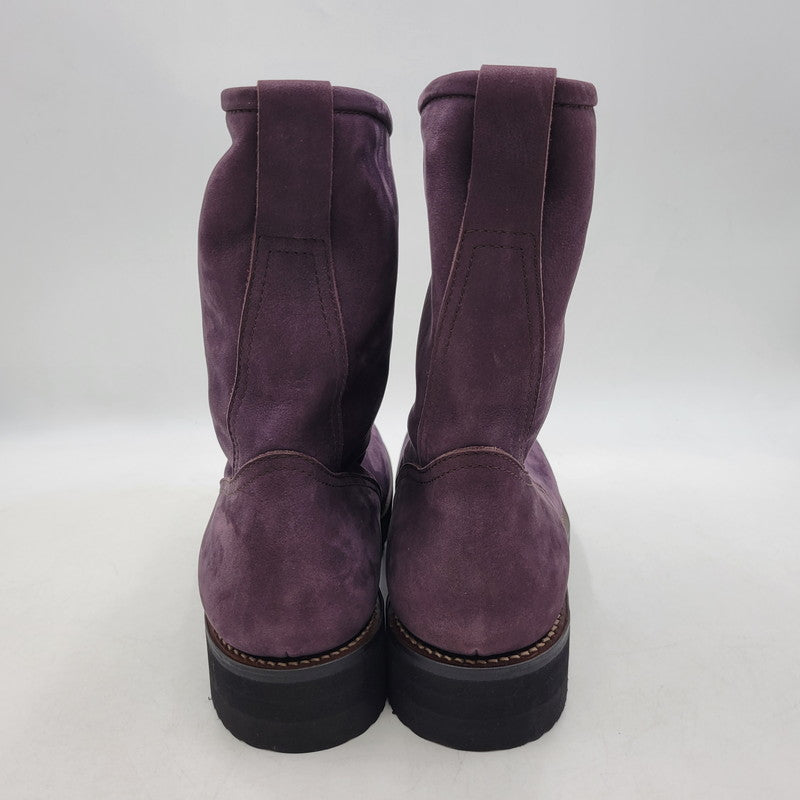【中古品】【メンズ】 POROMIES BOOTS ブーツ 靴 164-260206-kh-08-izu サイズ：3 カラー：PLUM 万代Net店