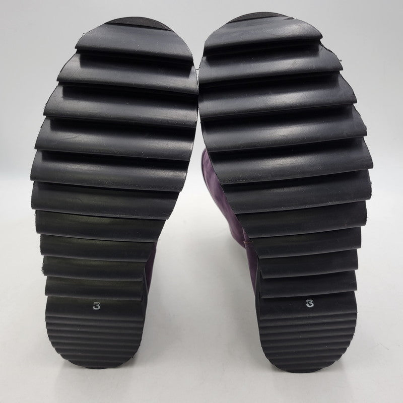 【中古品】【メンズ】 POROMIES BOOTS ブーツ 靴 164-260206-kh-08-izu サイズ：3 カラー：PLUM 万代Net店