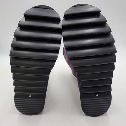 【中古品】【メンズ】 POROMIES BOOTS ブーツ 靴 164-260206-kh-08-izu サイズ：3 カラー：PLUM 万代Net店