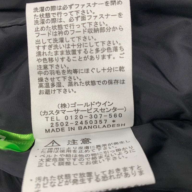 【中古美品】【メンズ】 ND92557 NUPTSE VEST ヌプシベスト アウター 144-260207-ya-03-izu サイズ：L カラー：ブラック 万代Net店
