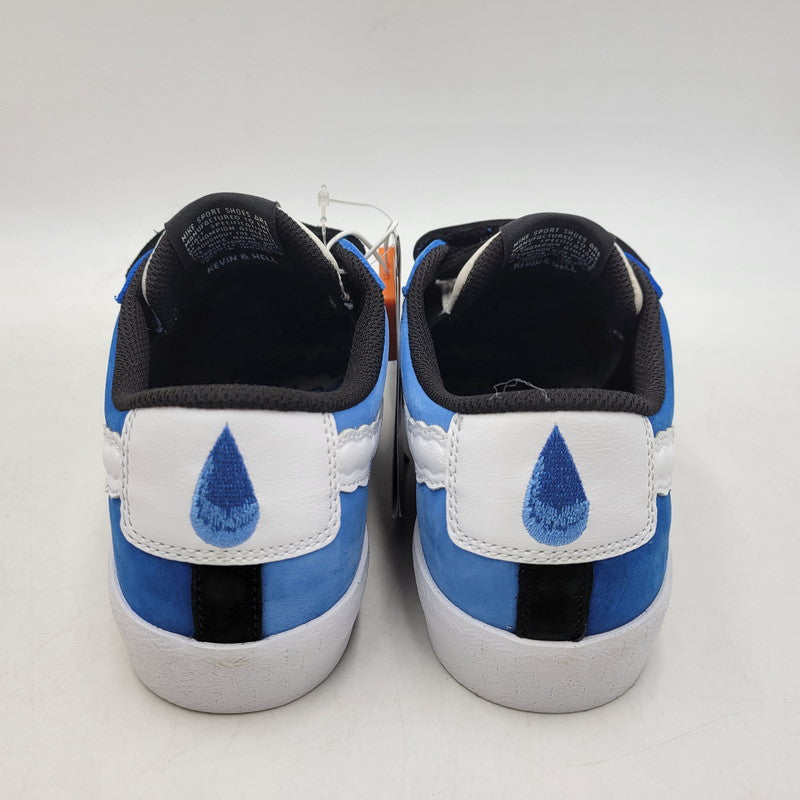 【中古美品】【レディース】 ×KEVIN BRADLEY CT4594-400 ZOOM BLAZER LOW AC XT ISO KEVIN AND HELL PACK ズームブレーザーロー スニーカー 166-260222-tt-01-izu サイズ：24cm カラー：Battle Blue/White 万代Net店