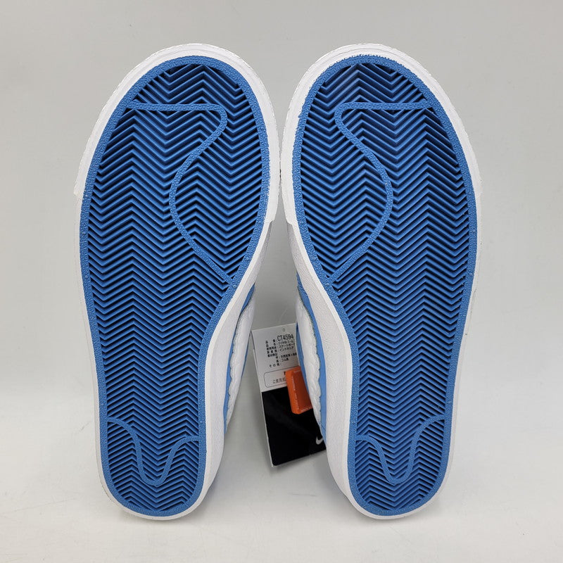 【中古美品】【レディース】 ×KEVIN BRADLEY CT4594-400 ZOOM BLAZER LOW AC XT ISO KEVIN AND HELL PACK ズームブレーザーロー スニーカー 166-260222-tt-01-izu サイズ：24cm カラー：Battle Blue/White 万代Net店
