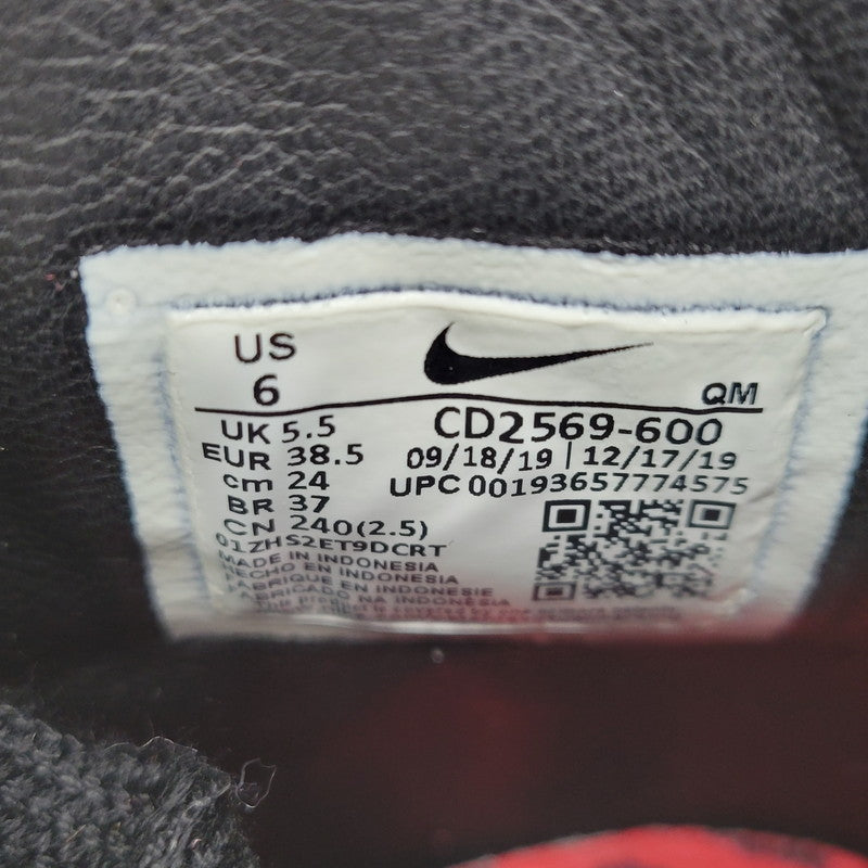 【中古美品】【レディース】 ×KEVIN BRADLEY CD2569-600 BLAZER MID ISO KEVIN AND HELL PACK ブレザーミッド スニーカー 靴 166-260222-tt-02-izu サイズ：24cm カラー：UNIVERSITY RED/BLACK 万代Net店