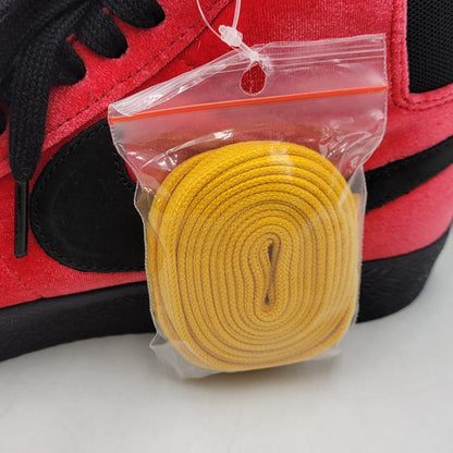 【中古美品】【レディース】 ×KEVIN BRADLEY CD2569-600 BLAZER MID ISO KEVIN AND HELL PACK ブレザーミッド スニーカー 靴 166-260222-tt-02-izu サイズ：24cm カラー：UNIVERSITY RED/BLACK 万代Net店