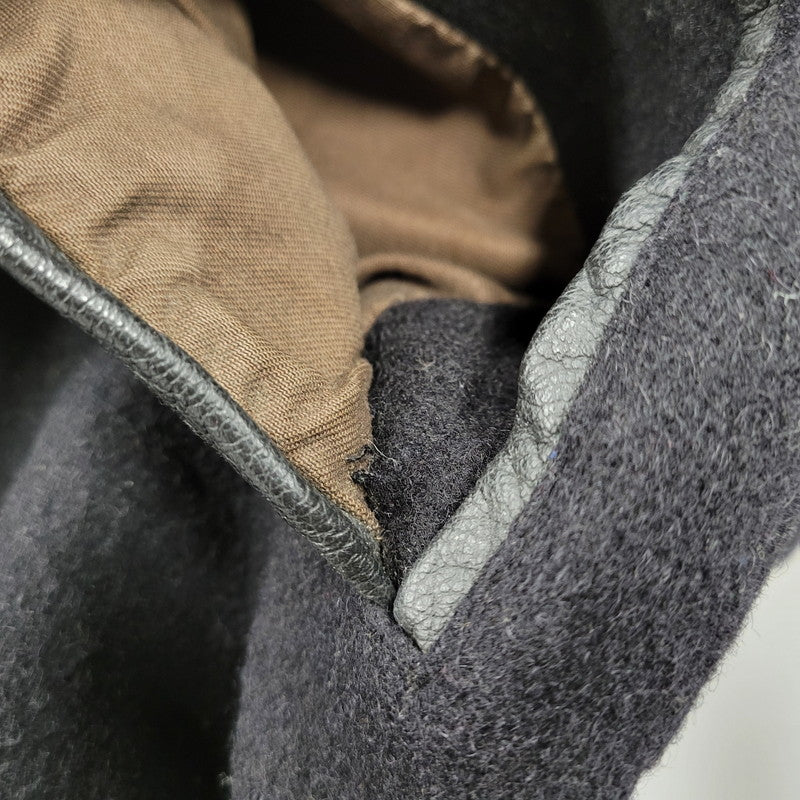 【中古品】【メンズ】 USA製 WOOL VARSITY JACKET ウールバーシティジャケット アウター 145-260208-tt-12-izu サイズ：5X カラー：ブラック 万代Net店