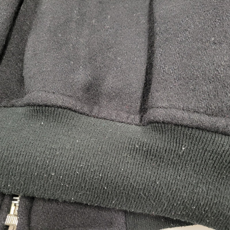 【中古品】【メンズ】 USA製 WOOL VARSITY JACKET ウールバーシティジャケット アウター 145-260208-tt-12-izu サイズ：5X カラー：ブラック 万代Net店