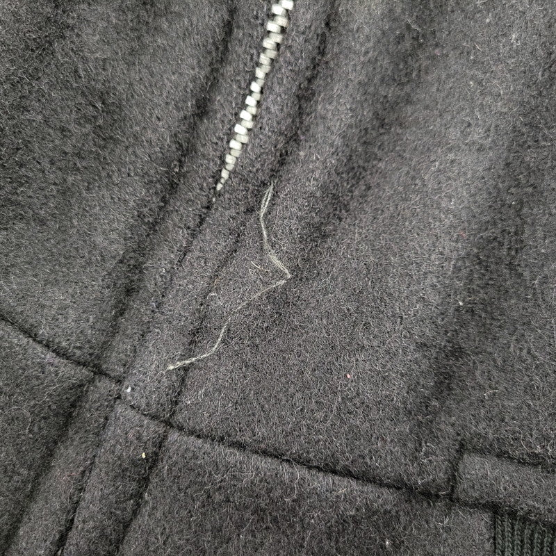 【中古品】【メンズ】 USA製 WOOL VARSITY JACKET ウールバーシティジャケット アウター 145-260208-tt-12-izu サイズ：5X カラー：ブラック 万代Net店