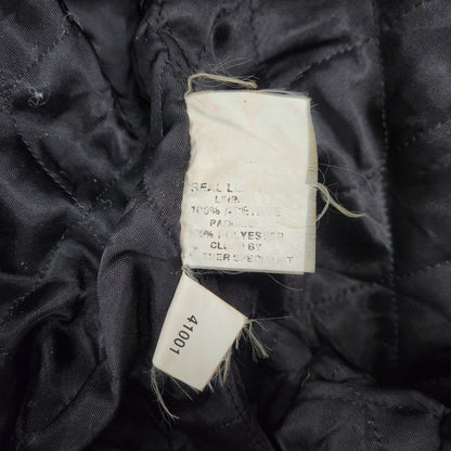 【中古品】【メンズ】 USA製 WOOL VARSITY JACKET ウールバーシティジャケット アウター 145-260208-tt-12-izu サイズ：5X カラー：ブラック 万代Net店