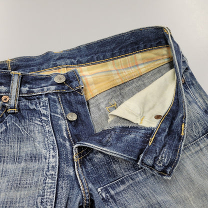 【中古品】【メンズ】 ETERNAL エターナル DENIM PANTS 53011 デニムパンツ ジーンズ ボトムス 156-260209-as-12-izu サイズ：28 カラー：インディゴ 万代Net店
