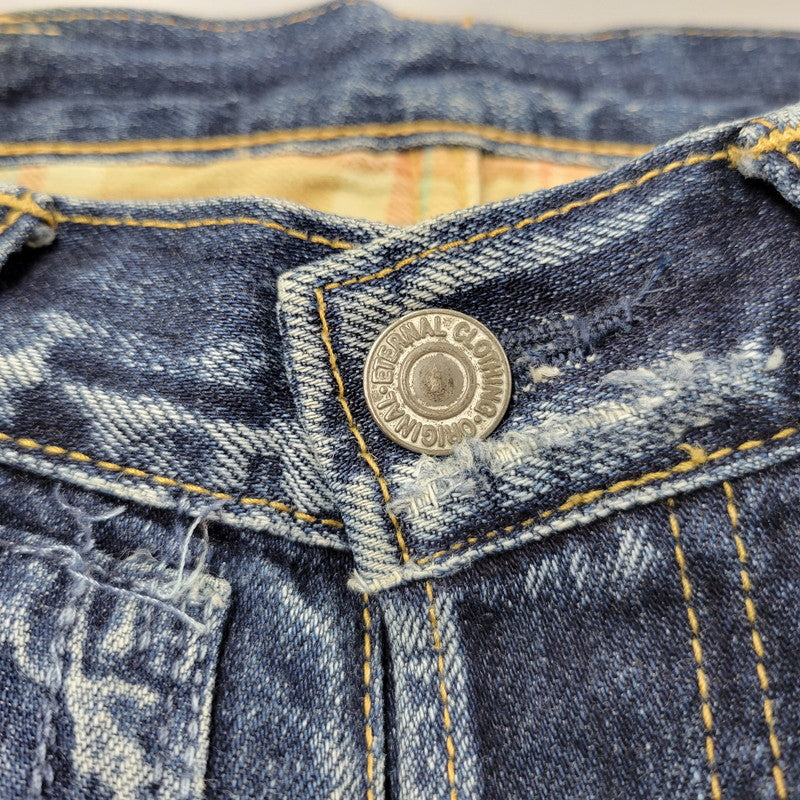 【中古品】【メンズ】 ETERNAL エターナル DENIM PANTS 53011 デニムパンツ ジーンズ ボトムス 156-260209-as-12-izu サイズ：28 カラー：インディゴ 万代Net店
