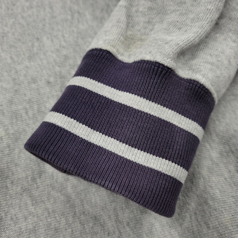 【中古品】【メンズ】 REVERSE WEAVE RIB LINE SWEATSHIRT C8-L038 リバースウィーブ リブライン スウェットシャツ 青単復刻タグ トレーナー 長袖 トップス 148-260209-as-15-izu サイズ：M カラー：グレー 万代Net店