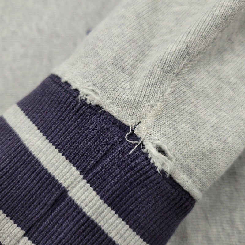 【中古品】【メンズ】 REVERSE WEAVE RIB LINE SWEATSHIRT C8-L038 リバースウィーブ リブライン スウェットシャツ 青単復刻タグ トレーナー 長袖 トップス 148-260209-as-15-izu サイズ：M カラー：グレー 万代Net店