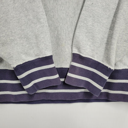 【中古品】【メンズ】 REVERSE WEAVE RIB LINE SWEATSHIRT C8-L038 リバースウィーブ リブライン スウェットシャツ 青単復刻タグ トレーナー 長袖 トップス 148-260209-as-15-izu サイズ：M カラー：グレー 万代Net店