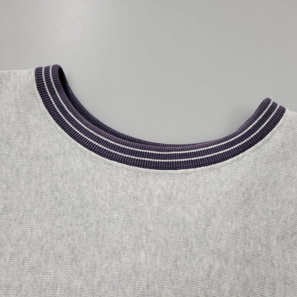 【中古品】【メンズ】 REVERSE WEAVE RIB LINE SWEATSHIRT C8-L038 リバースウィーブ リブライン スウェットシャツ 青単復刻タグ トレーナー 長袖 トップス 148-260209-as-15-izu サイズ：M カラー：グレー 万代Net店