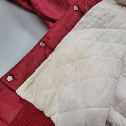 【現状渡し品】【メンズ】 HOLLOWAY ホロウェイ OKLAHOMA NYLON SUTADIUM JACKET ナイロン スタジアムジャケット スタジャン USA製 アウター 146-260209-as-13-izu サイズ：XL カラー：レッド 万代Net店
