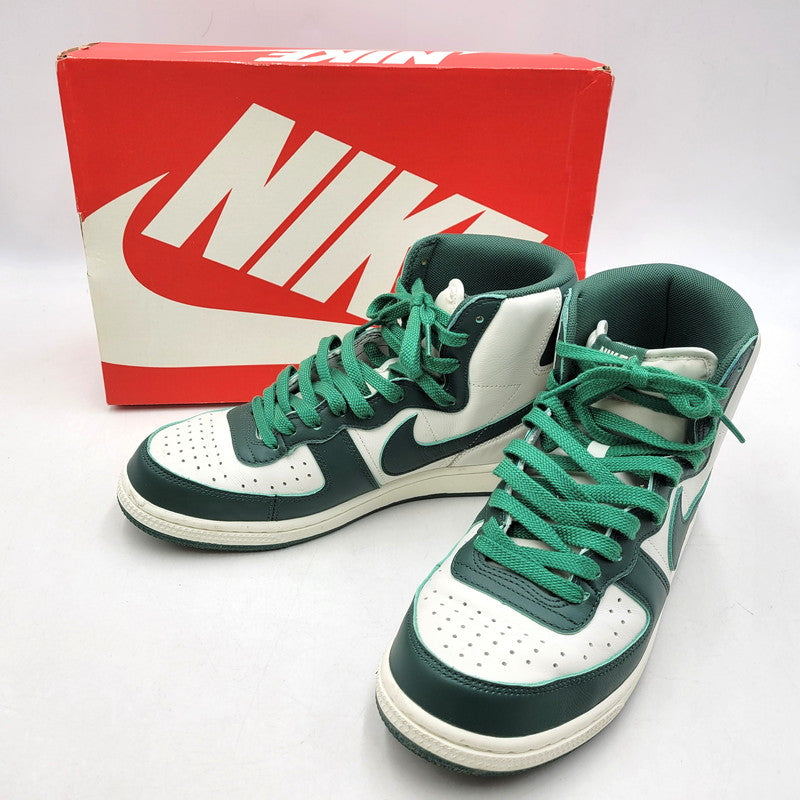 【中古品】【メンズ】 NIKE ナイキ FD0650-100 TERMINATOR HIGH ターミネーター ハイ スニーカー シューズ 靴 160-260210-kk-01-izu サイズ：27.5cm カラー：ノーブルグリーン 万代Net店