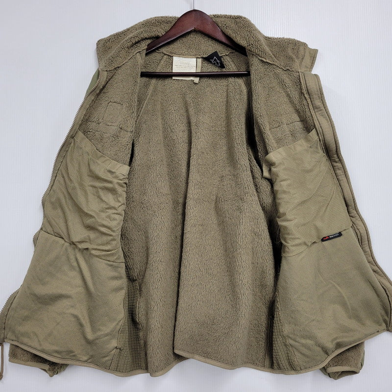 【中古品】【メンズ】 U.S.ARMY ユーエスアーミー ECWCS GEN III LEVEL 3 POLARTEC FLEECE JACKET フリースジャケット アウター 146-260209-as-14-izu サイズ：L カラー：カーキ 万代Net店