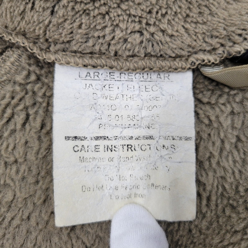 【中古品】【メンズ】 U.S.ARMY ユーエスアーミー ECWCS GEN III LEVEL 3 POLARTEC FLEECE JACKET フリースジャケット アウター 146-260209-as-14-izu サイズ：L カラー：カーキ 万代Net店