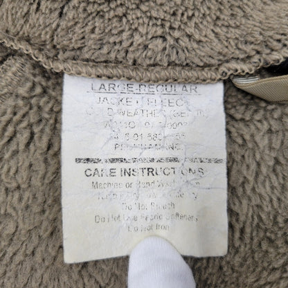 【中古品】【メンズ】 U.S.ARMY ユーエスアーミー ECWCS GEN III LEVEL 3 POLARTEC FLEECE JACKET フリースジャケット アウター 146-260209-as-14-izu サイズ：L カラー：カーキ 万代Net店