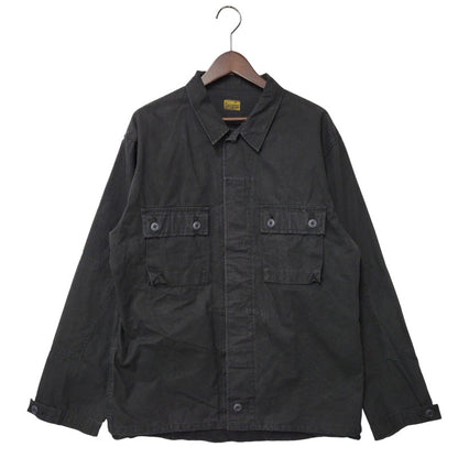 【中古品】【メンズ】 FATIGUE JACKET ファティーグ ジャケット アウター 142-260209-cs-21-izu サイズ：L カラー：ブラック 万代Net店