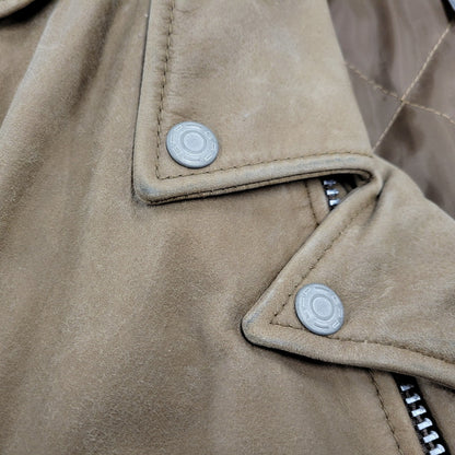 【現状渡し品】【メンズ】 OLD GAP オールドギャップ COW LEATHER DOUBLE RIDERS JACKET カウレザーダブルライダースジャケット アウター 146-260208-tt-11-izu サイズ：L カラー：ブラウン 万代Net店