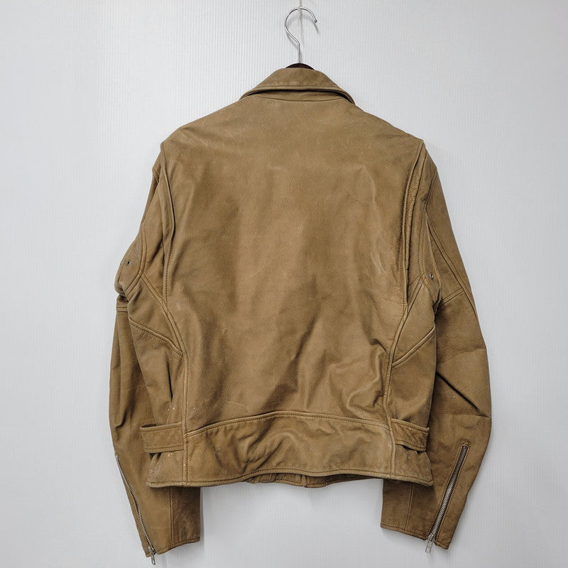 【現状渡し品】【メンズ】 OLD GAP オールドギャップ COW LEATHER DOUBLE RIDERS JACKET カウレザーダブルライダースジャケット アウター 146-260208-tt-11-izu サイズ：L カラー：ブラウン 万代Net店