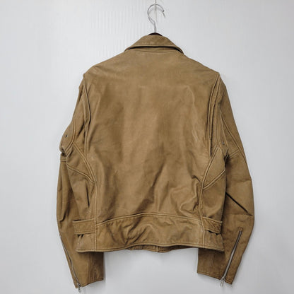 【現状渡し品】【メンズ】 OLD GAP オールドギャップ COW LEATHER DOUBLE RIDERS JACKET カウレザーダブルライダースジャケット アウター 146-260208-tt-11-izu サイズ：L カラー：ブラウン 万代Net店