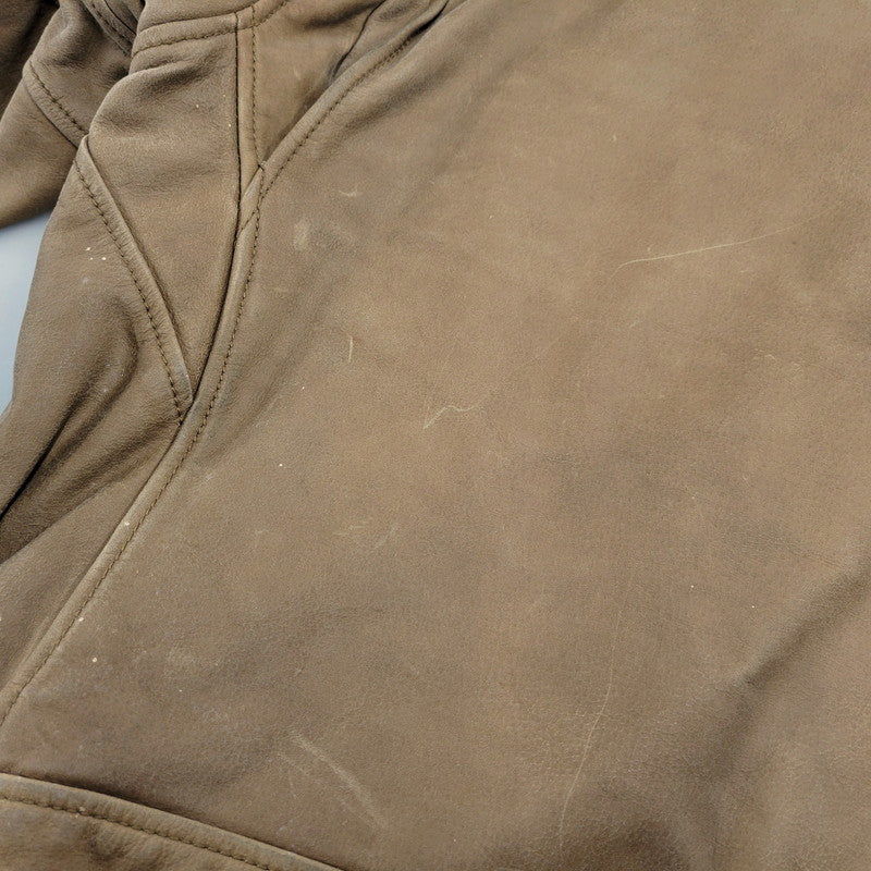 【現状渡し品】【メンズ】 OLD GAP オールドギャップ COW LEATHER DOUBLE RIDERS JACKET カウレザーダブルライダースジャケット アウター 146-260208-tt-11-izu サイズ：L カラー：ブラウン 万代Net店