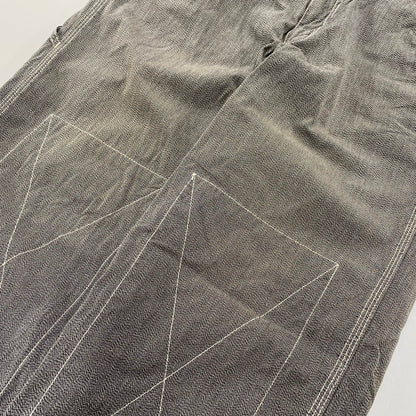 【現状渡し品】【メンズ】 USA製 PAINTER PANTS ペインターパンツ ボトムス ズボン 151-260211-tt-15-izu サイズ：34 カラー：グレー 万代Net店