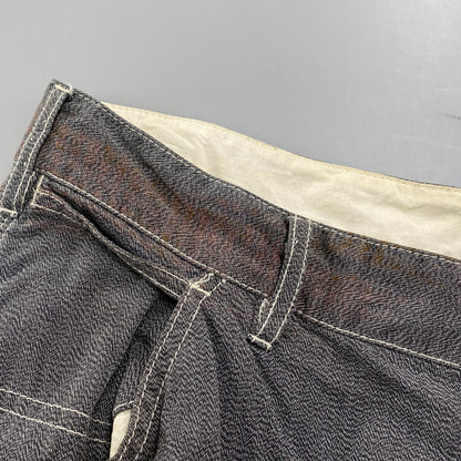 【現状渡し品】【メンズ】 USA製 PAINTER PANTS ペインターパンツ ボトムス ズボン 151-260211-tt-15-izu サイズ：34 カラー：グレー 万代Net店