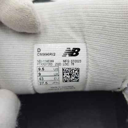 【中古品】【メンズ】 NEW BALANCE ニューバランス CM996RI2 LOW CUT SNEAKERS ロー カット スニーカー シューズ 靴 162-260210-kk-03-izu サイズ：27.5cm カラー：ブラック 万代Net店