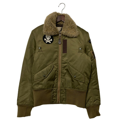 【中古品】【メンズ】 SOUL OF FREEDOM ソウルオブフリーダム FLIGHT JACKET フライトジャケット アウター 145-260211-tt-08-izu サイズ：M カラー：カーキ 万代Net店