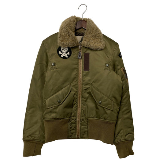 【中古品】【メンズ】 SOUL OF FREEDOM ソウルオブフリーダム FLIGHT JACKET フライトジャケット アウター 145-260211-tt-08-izu サイズ：M カラー：カーキ 万代Net店